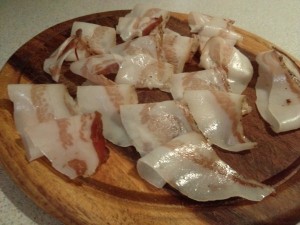 Guanciale di maiale